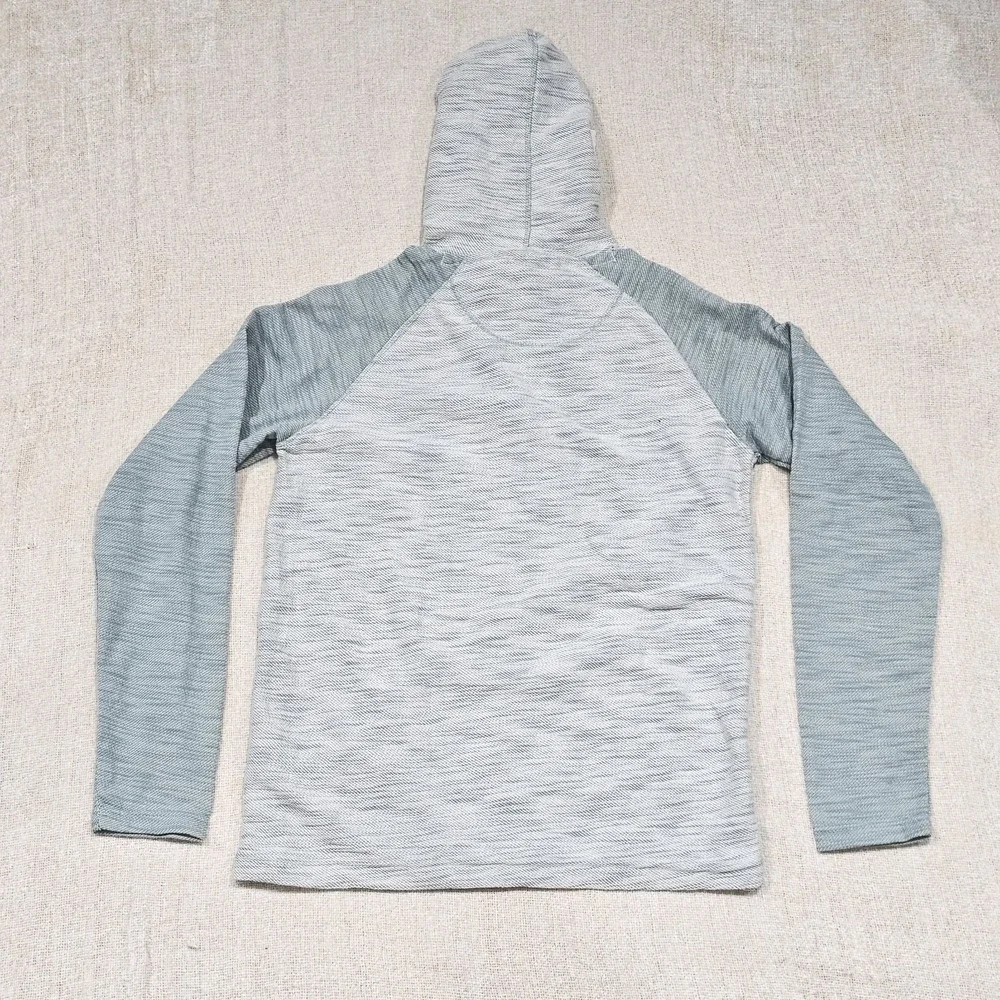 Free Planet Men's Two Toned Green Large‎ Hoodie Comfort Casual